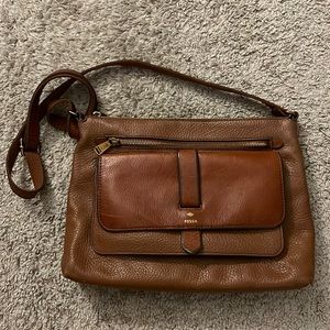 Fossil leather purse